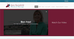 Desktop Screenshot of annsteinfeldpt.com